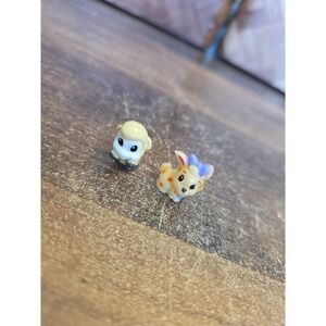 Squinkies Originals Wave 1 Cute Yellow Spotted Bunny Purple Bow Sheep Blue Bow